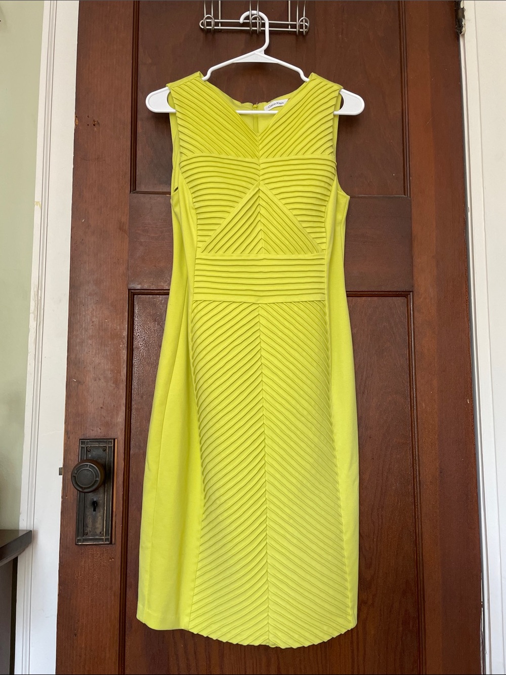 Calvin Klein 🍋‍🟩 green dress size 10